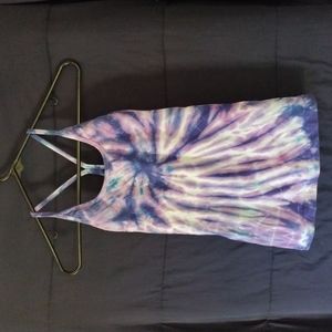 Woman's Hardtail tie-dye tank top Size Medium